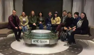 Third Year Film and TV Students Class Trip to RTE