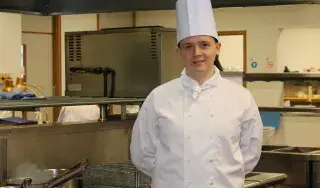 Ryan Dowling, 1st Year Culinary Arts Student wins Gold and Best in Class at CATEX 2019.