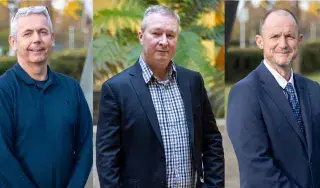 Professor Mark Hollywood, Professor Fergal McCaffery, Dr Tim McCormac
