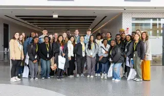 Science students in WuXi Biologics visit