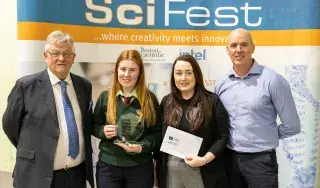 Boston Scientific Medical Devices Award winner Katie Coleman from Castleblayney College