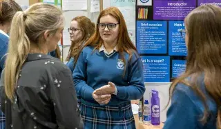 Muireann Monaghan, Siohie Rogan, Dayna McGoohan, Eureka Secondary School, Co. Meath