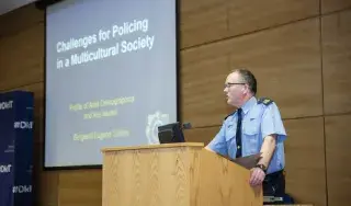 Sergeant Eugene Collins from An Garda Síochána Community Policing Unit.