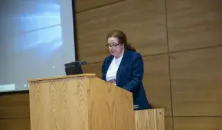 Dr. Patricia Moriarty, Head of School of Business and Humanities.