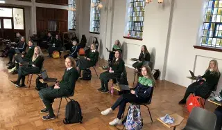 St Louis TY Students Taking Part in DkIT Entrepeneurship Week