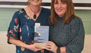 Margaret Bonass Madden, a postgraduate researcher in the Dept of Humanities with Anne Griffin, author of When All Is Said (2019) and Listening Still (2021)