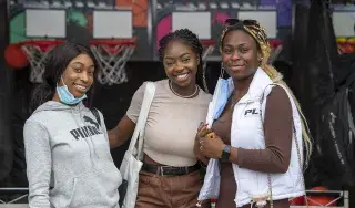 Bowale Adanri, Ashbourne. Faith Olufemi-Ojo, Tallaght. Uwa Osarhieme, Waterford. All studying Intellectual Disability Nursing.