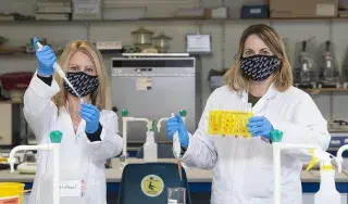 Dr Suzanne Linnane, Senior Lecturer in the Department of Applied Sciences and Dr. Caroline Gilleran Stephens, lecturer in Biotechnology