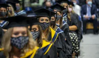 Graduates at the 2021 DkIT Graduation Ceremony