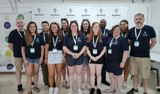 The DkIT Agri team in Cordoba Opening Ceremony