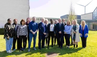 Headstart and Pathways graduates with mentors and co-ordinators
