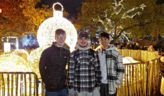 Kyle McQuillan, David Mc Cabe and John Tayag