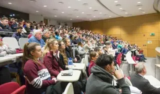 DkIT Students at the John Teeling Entreprenership Lecture 2018 organised by School of Business & Humanities