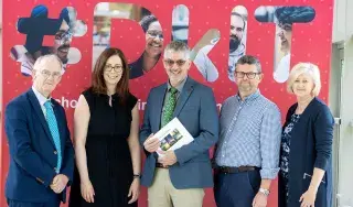 Dr Diarmuid O'Callaghan, Dr Analeigh Margey,Dr Brian Hoey, Dr Conor Brady, Dr Sheila Flanagan