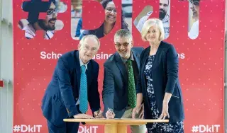 Dr Diarmuid O'Callaghan, Dr Brian Hoey, Dr Sheila Flanagan