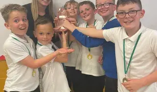 3rd class in St Oliver's NS Drogheda