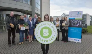 Students and staff from DkIT together with Louth & Meath Enterprise Boards and the Boyne Valley at the launch of new part-time course in Certificate in Applied Business Development for Food Tourism.