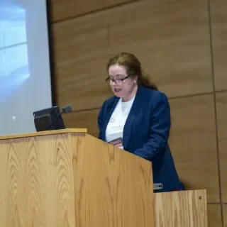 Dr. Patricia Moriarty, Head of School of Business and Humanities.